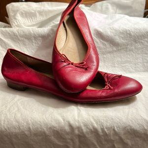 J Crew leather flats